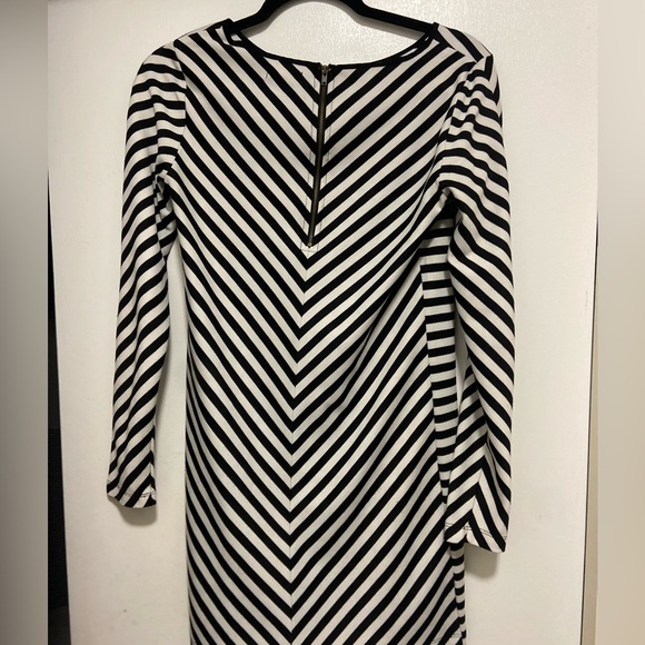 Silence + Noise Black/white striped dress - Picture 4 of 6